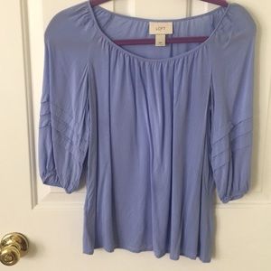LOFT Periwinkle Top for Work